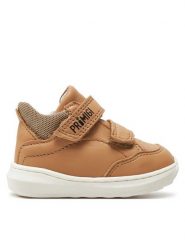 Primigi Sneakersy 5906611 Brązowy. Brązowe buty sportowe chłopięce Primigi, ze skóry, bez zapięcia. Za 179.99 zł.