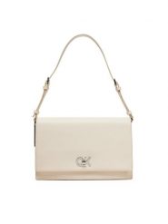 Calvin Klein Torebka K60K612807 Écru. Torebki klasyczne damskie Calvin Klein, ze skóry, bez dodatków. Za 299.99 zł.