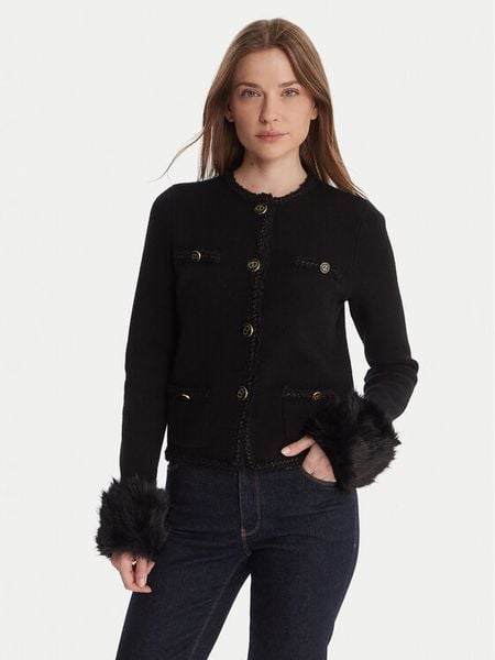 TWINSET Marynarka 252TT3040 Czarny Regular Fit. Czarne marynarki i żakiety damskie Twinset, xxl, bez wzorów, z syntetyku. Za 1,519.00 zł.