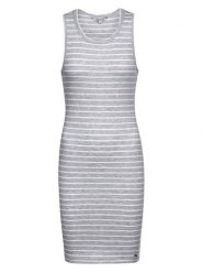 Herrlicher Sukienka w kolorze szarym rozmiar: XS. Szare sukienki damskie Herrlicher, bez wzorów, bez ramiączek. Za 104.99 zł.