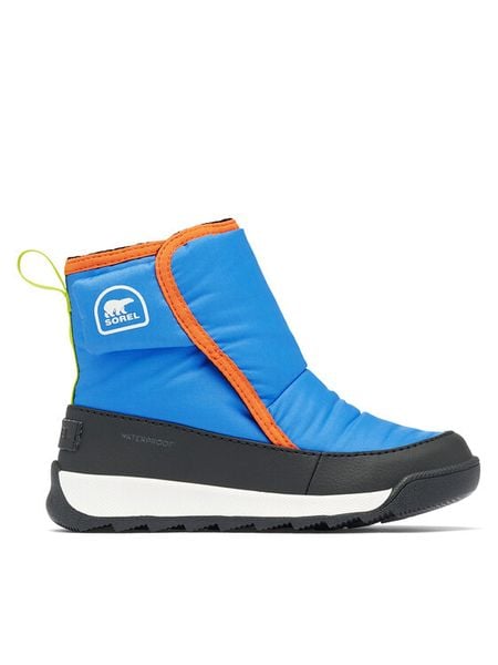 Sorel Śniegowce Whitney™ II Plus Bootie Wp 2101341485 Niebieski. Niebieskie buty zimowe chłopięce Sorel, z materiału, bez zapięcia. Za 449.99 zł.