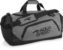 Torba sportowa pływacka na ramię 43l Aqua Speed. Czarne torby sportowe Aqua-Speed, bez wzorów, z materiału, duże. Za 109.99 zł.