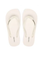Calvin Klein Japonki Arwa - Metallic Pearlised Flip Flops HW0HW02956 Biały. Białe klapki damskie Calvin Klein, bez wzorów, z syntetyku, bez obcasa, bez zapięcia. Za 149.99 zł.