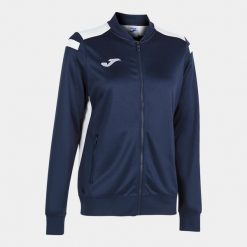 Bluza do piłki nożnej damska Joma Championship IV. Białe bluzy damskie Joma, s, bez wzorów, bez kaptura. W wyprzedaży za 125.95 zł.