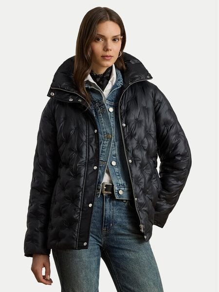 LAUREN RALPH LAUREN Kurtka przejściowa 297980104001 Czarny Regular Fit. Czarne kurtki damskie Lauren Ralph Lauren, xs, bez wzorów, z syntetyku, bez kaptura. Za 1,599.00 zł.
