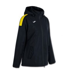 Kurtka sportowa damska Joma Trivor wiatrówka. Czarne kurtki sportowe damskie Joma, xl, bez wzorów, bez kaptura. W wyprzedaży za 227.40 zł.