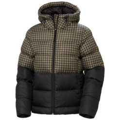 Damska kurtka puchowa Helly Hansen Active. Brązowe kurtki damskie Helly Hansen, bez wzorów, z puchu, bez kaptura. W wyprzedaży za 799.20 zł.