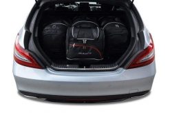 Torby Do Bagażnika Mercedes-Benz Cls Shooting Brake 2012-2017 4Szt Kjust. Czarne torby podróżne KJUST, bez wzorów, z kauczuku. Za 1,348.00 zł.