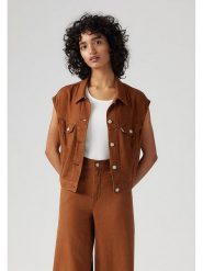 Levi's Kamizelka w kolorze jasnobrązowym rozmiar: M. Brązowe kamizelki damskie Levi's, m, bez wzorów, bez kaptura. Za 165.71 zł.