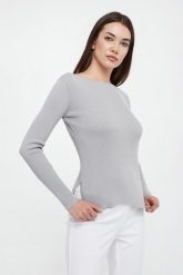 Sweter damski Favella MAX MARA LEISURE. Swetry klasyczne damskie Max Mara Leisure, l, bez kołnierzyka. W wyprzedaży za 1,071.75 zł.