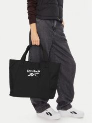 Reebok Torebka CWBEO-RBK-B-003-07 Czarny. Czarne shopper bag Reebok, z materiału, bez dodatków. Za 99.99 zł.