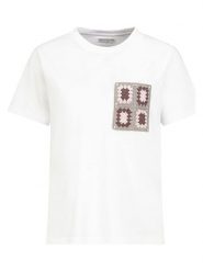 Eight2Nine Koszulka w kolorze białym rozmiar: S. Białe koszulki damskie Eight2Nine, s, bez wzorów, z bawełny, bez kołnierzyka, bez ramiączek. Za 43.99 zł.