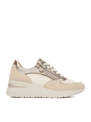 Go Soft Sneakersy CEO-WS2P260-03 Beżowy. Brązowe obuwie sportowe damskie GO SOFT, z materiału, bez zapięcia. Za 139.99 zł.