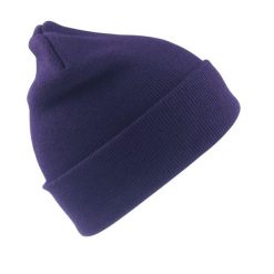 Wełniana Czapka Narciarska. Niebieskie czapki damskie RESULT WINTER ESSENTIALS, bez wzorów, z wełny. Za 36.99 zł.
