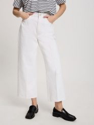 Cross Jeans Dżinsy - Comfort fit - w kolorze białym rozmiar: 29W. Białe jeansy damskie Cross Jeans, z podwyższonym stanem. Za 88.02 zł.