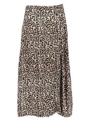 Fresh Made Spódnica w kolorze brązowym rozmiar: M. Brązowe spódnice damskie Fresh Made, na co dzień, m, bez wzorów, z wiskozy, klasyczne, maxi. Za 52.30 zł.