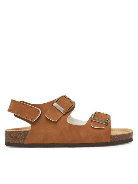 Primigi Sandały 7935211 M Brązowy. Brązowe sandały chłopięce Primigi, z nubiku, bez zapięcia. Za 229.99 zł.