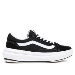 Tenisówki Vans Model Old Skool Overt Cc Kolor Czarny. Czarne trampki damskie Vans, bez wzorów, z materiału, bez zapięcia. Za 378.00 zł.