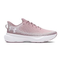 Buty do biegania damskie Under Armour Infinite. Czerwone obuwie sportowe damskie Under Armour, bez zapięcia, do biegania. Za 309.99 zł.