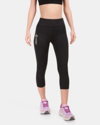 Damskie legginsy treningowe 3/4 Kilpi AMIRA-W. Czarne legginsy damskie Kilpi, s, bez wzorów, z materiału. Za 215.49 zł.