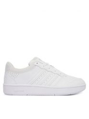 Adidas Sneakersy Hoops Classic KI1037 Biały. Białe obuwie sportowe damskie Adidas, ze skóry, bez zapięcia. Za 279.99 zł.
