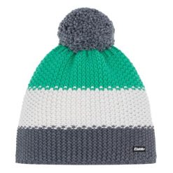 Czapka Eisbar Star Pompon MÜ. Czarne czapki damskie Eisbär, bez wzorów, z materiału. Za 229.90 zł.