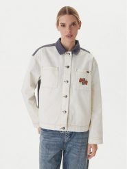 RVCA Kurtka jeansowa Lauryn Alvarez 23B151500 Écru Regular Fit. Kurtki damskie RVCA, m, bez wzorów, z jeansu, bez kaptura. Za 449.99 zł.