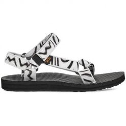 Buty do chodzenia damskie Teva Zappy. Białe obuwie trekkingowe damskie Teva, z materiału, bez zapięcia. Za 384.00 zł.
