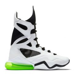 Damskie buty bokserskie Nike Air Max. Białe obuwie sportowe damskie Nike, bez zapięcia, na fitness i siłownię, nike air max. W wyprzedaży za 747.50 zł.
