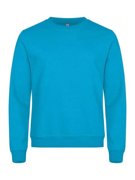 Clique Basic Roundneck bluza unisex z wykończeniem przeciwko mechaceniu –. Niebieskie bluzy damskie CLIQUE, xl, bez wzorów, z bawełny, bez kaptura. Za 155.74 zł.
