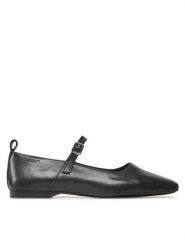 Vagabond Shoemakers Półbuty Delia 5307-401-20 Czarny. Czarne półbuty damskie Vagabond Shoemakers, bez wzorów, ze skóry, bez obcasa, na płaskiej podeszwie, bez zapięcia. Za 379.99 zł.