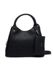 Guess Torebka Lorella HWBG23 06220 Czarny. Czarne kuferki damskie Guess, z aplikacjami, ze skóry, bez dodatków. Za 584.99 zł.