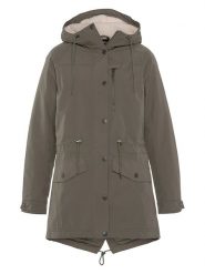 Jack Wolfskin Parka "Winter Dunville" w kolorze khaki rozmiar: M. Brązowe parki damskie Jack Wolfskin, m, bez kaptura. Za 368.96 zł.