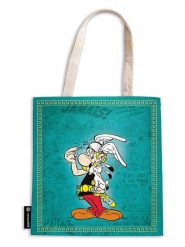 Paperblanks Torba "Asterix the Gaul" w kolorze turkusowym na zakupy - 38 x 38 cm rozmiar: onesize. Niebieskie shopper bag Paperblanks, bez wzorów, z bawełny, bez dodatków. Za 55.95 zł.
