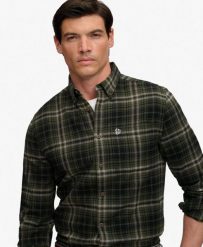 Superdry Koszula Lumberjack z długim rękawem z organicznej bawełny – Relaxed. Zielone koszule damskie Superdry, m, bez wzorów, z bawełny, bez kołnierzyka, bez ramiączek. Za 323.50 zł.