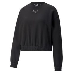 Bluza dresowa damska Puma HER. Bluzy damskie Puma, bez wzorów, z bawełny, bez kaptura. Za 191.42 zł.