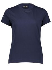 Mizuno Koszulka sportowa "Shizuoka" w kolorze granatowym rozmiar: M. Niebieskie koszulki sportowe damskie Mizuno, m, bez wzorów, bez ramiączek, outdoorowe. Za 65.85 zł.