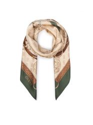 Guess Chusta AW5682 POL90 Beżowy. Brązowe chusty damskie Guess, z aplikacjami, z poliesteru. Za 194.99 zł.