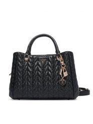 Guess Torebka Stacey HWGG97 41060 Czarny. Czarne kuferki damskie Guess, ze skóry, bez dodatków. Za 634.99 zł.