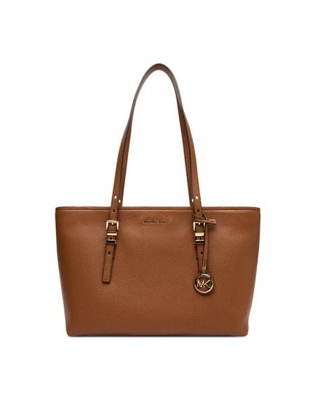MICHAEL Michael Kors Torebka Quinn 30T5GQNT2L Brązowy. Brązowe torebki klasyczne damskie MICHAEL Michael Kors, ze skóry, bez dodatków. Za 749.99 zł.