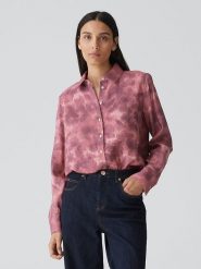 OPUS Koszula w kolorze jasnoróżowym rozmiar: 40. Różowe koszule damskie Opus, bez wzorów, z wiskozy, bez kołnierzyka, bez ramiączek. Za 121.99 zł.