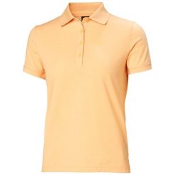 Damska koszulka polo Helly Hansen Siren. Brązowe koszulki damskie Helly Hansen, s, bez wzorów, bez kołnierzyka, bez ramiączek. Za 189.99 zł.