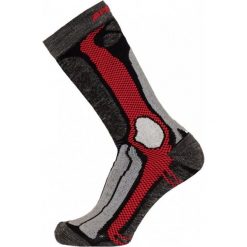 Skarpety sportowe z wełny merino dla dorosłych Apasox Marmolada. Czerwone skarpetki damskie APASOX, bez wzorów, z lycry. Za 120.95 zł.