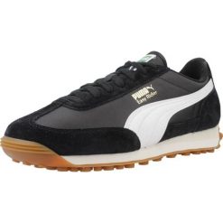 Sneakersy Puma. Czarne obuwie sportowe damskie Puma, bez zapięcia. Za 428.25 zł.