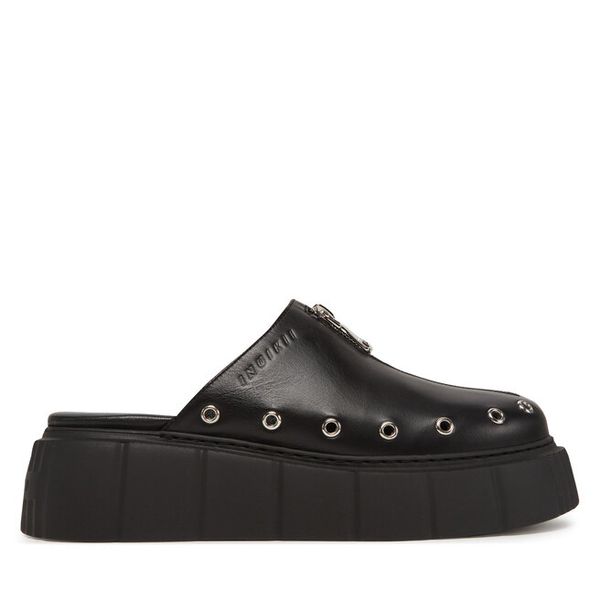 Klapki Inuikii. Czarne klapki damskie Inuikii, bez wzorów, bez obcasa, bez zapięcia. Za 1,219.00 zł.