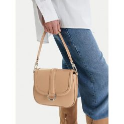 Torebka Badura. Brązowe torebki klasyczne damskie Badura, bez dodatków. Za 199.99 zł.