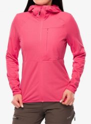 Bluza z kapturem damska CMP Skylea Jacket. Czerwone bluzy damskie CMP, m, bez wzorów, z materiału, z kapturem. Za 313.49 zł.