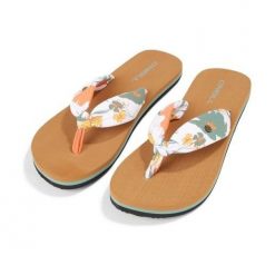 ONeill Japonki O'Neill Ditsy Sun Bloom Sandals 92800613232 białe. Białe klapki damskie bez wzorów, z gumy, bez obcasa, bez zapięcia. Za 222.64 zł.