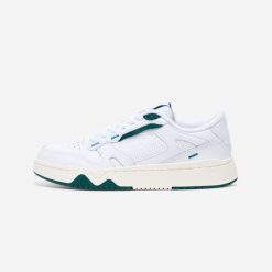 Buty sportowe damskie CJ80. Białe obuwie sportowe casual damskie Decathlon, z gumy, trekkingowe. Za 199.99 zł.