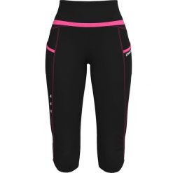 Damskie legginsy 3/4 Crazy Exit. Czerwone legginsy damskie Crazy, s, bez wzorów, z materiału. Za 425.35 zł.